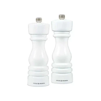 London Pepper/Salt Set 18cm White