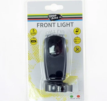 Priekinis žibintas SPACEMAN, 5LED, 2 režimai, be elementų