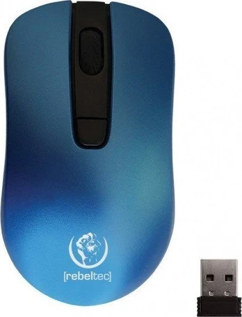 Optical wireless mouse Rebeltec STAR blue