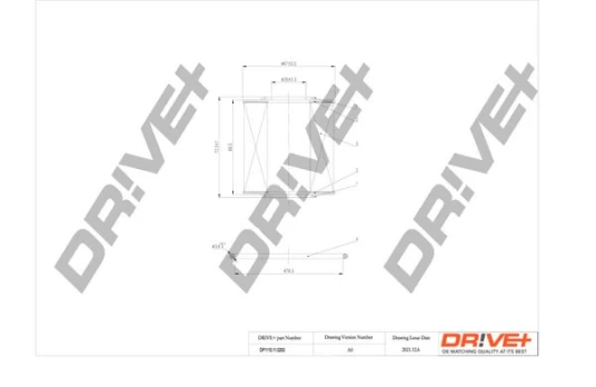 Alyvos filtras Dr!ve+ DP1110.11.0203