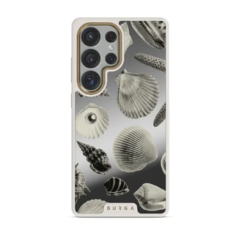 Shell Mosaic - Samsung Galaxy S25 Ultra Case, Elite Mirror Light (Magnetic) / Gold