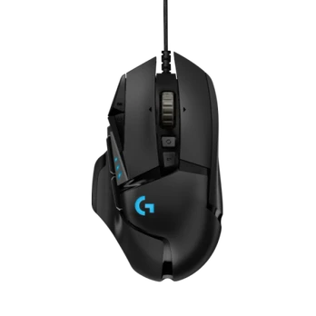 Žaidimų pelė Logitech G502 Hero, Juoda