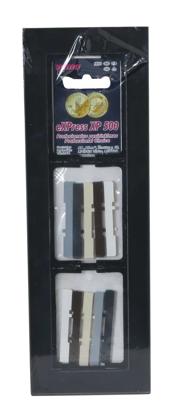 Trivietis rėmelis Vilma XP500, juodas stiklas