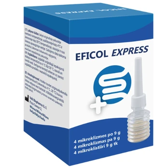 Mikroklizma EFICOL EXPRESS 4 vnt.