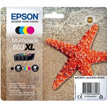 Epson C13T03A64020, High (XL) Yield, 8.9 ml, 4 ml, 1 pc(s), Multi pack
