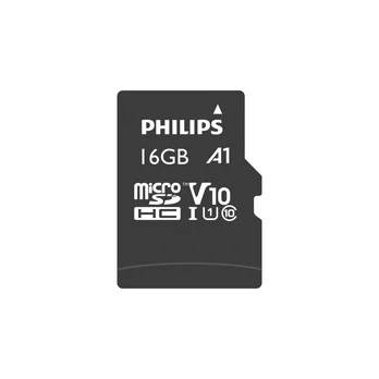 "Philips MicroSDHC 16GB 10/UHS 1 klasės + adapteris