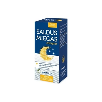 SALDUS MIEGAS eliksyras , 150 ml