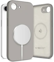 Pilkas dėklas Apple iPhone 16E / 17E telefonui "Tech-Protect Silicone Magsafe"