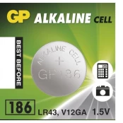 ELEMENTAI GP 186 (LR43 AG12) C10 kaina