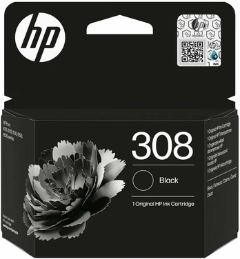 HP 308 ink. cartridge juodas, 7FP21UE