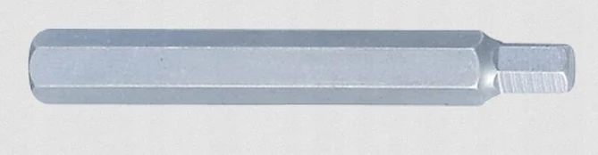 Bit Hex 7mm x 80mm King Tony 10mm laikiklis