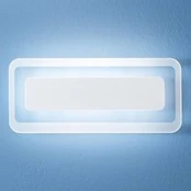 LED sieninis šviestuvas "Antille" baltas 31,4 cm