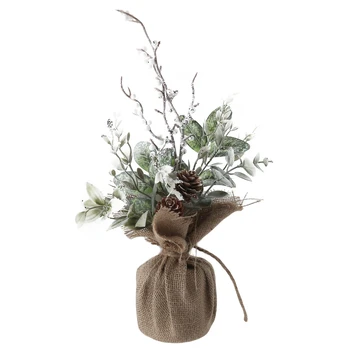 Dirbtinis augalas Christmas Touch, įvairių spalvų, 33 cm