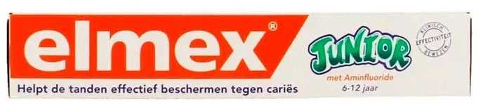 Elmex Junior Dantų pasta 6-12 Years 75ml