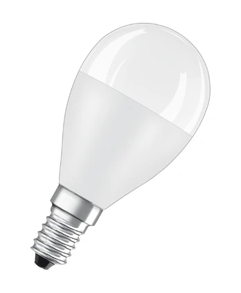 LED lemputė OSRAM, E14, P60, burbuliuko formos, 7W, 2700K, 806 lm, non-dim, matinė