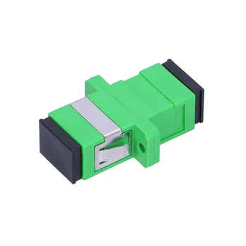 Extralink SC/APC | Adapteris | Single Mode, Simplex, žalias