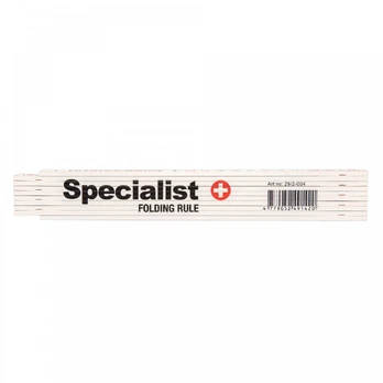 SPECIALIST+ sulankstomas plastikinis metras, 2 m