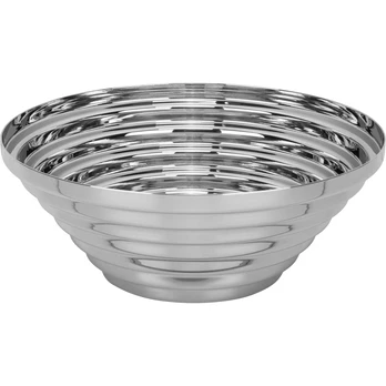Alessi Majų dubuo apvalus sidabrinis