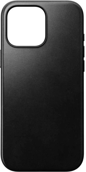NOMAD modernus „Horween“ odinis dėklas, juodas | „iPhone 16 Pro Max“