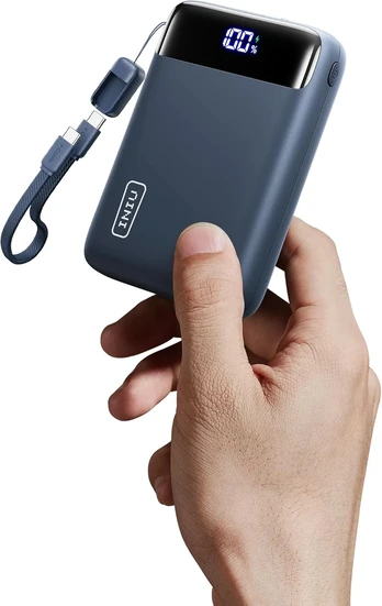 INIU išorinis akumuliatorius 20000 mAh, 22,5 W, USB-C/USB-A, PD3.0, QC4.0, P51