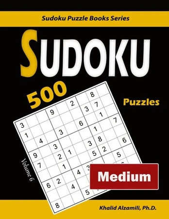 Sudoku: 500 Medium Puzzles, Sudoku: 500 Medium Puzzles
