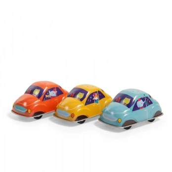 Moulin Roty Metalinis automobiliukas, Spalva: Oranžinis