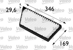 Filtras, salono oras VALEO 698488