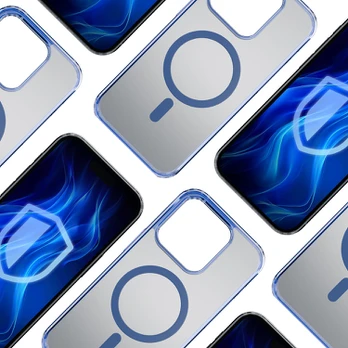 3MK Frosty MagCase iPhone 15 Pro Max mėlyna/mėlynas