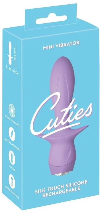 Cuties Mini Vibrator Purple 4. Mini vibratorius