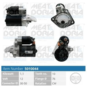 MEAT & DORIA 5010044 Starteris