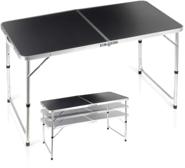 Stalas 120x60x54/62/70 cm