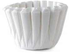 Multi Skålfilter Catersource Ø250/90 mm Hvid,4 pk x 250 stk/krt