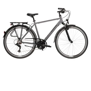 Miesto dviratis Kross Trans 2.0, 28", 2022, pilkas