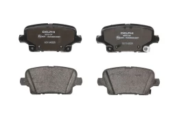 DELPHI LP3373 Brake pad set kaina