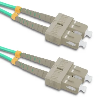 Qoltec Optic Patchcord SC/UPC - SC/UPC MM 50/125 OM4 10m (54356)