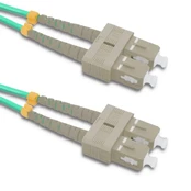Qoltec Optic Patchcord SC/UPC - SC/UPC MM 50/125 OM4 10m (54356) kaina