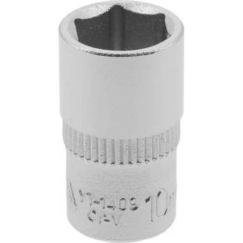 Šešiakampė galvutė 10 mm (1/4"), trumpa