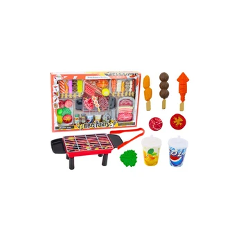 Lean Toys Set Party Grilis Food Drinks Vegetables 40 elements