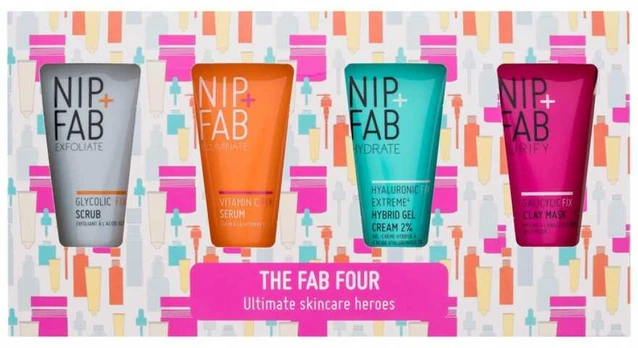 NIP+FAB The Fab Four Ultimate Skincare Heroes Peeling