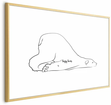 Artgeist Plakatas - Lazy Bear