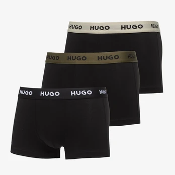 Bokserki Hugo Boss Trunk Triplet Pack Black - Dydis M (50532611-077 Šortai)