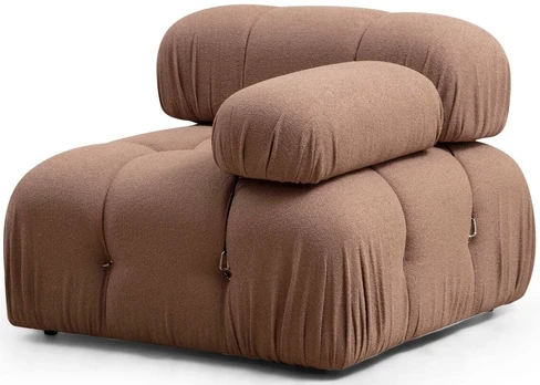Fotelis Bubble 1R-Brown Bouclette BROWN