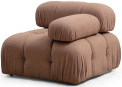 Fotelis Bubble 1R-Brown Bouclette BROWN kaina