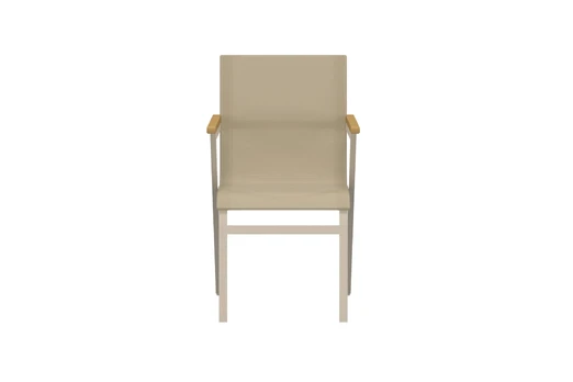 Mexico Dining Dining Chair 6-pack - Beige/Teak