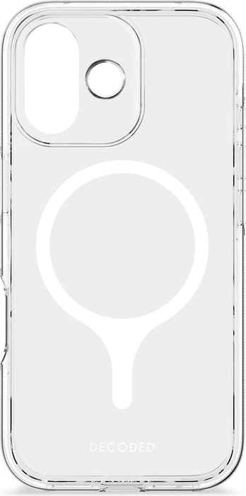 Decoded DropTec Transparent Backcover MagSafe Case for iPhone 17 - Transparent