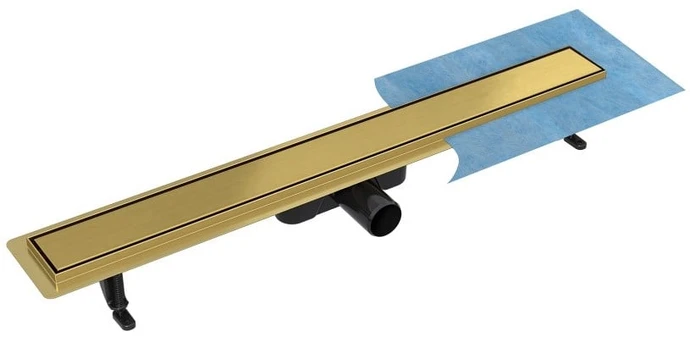 Dušo latakas Besco Virgo Gold Duo, 90 cm