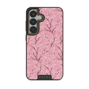 Sakura - Samsung Galaxy S25 Case, Elite Dark (Magnetic) / Gold