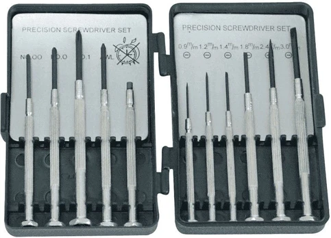 Atsuktuvų rinkinys Mega Mini Precision, 11 vnt.