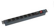 TRITON RAB-PD-X12-A1 - 7 AC outlet(s) - Juodas - 2 m