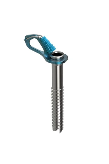 Ice screw aero 16cm-mėlyna MĖLYNA ICE
